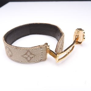 訳アリ【正規品】【Louis Vuitton】ルイヴィトン モノグラムミニ M64540 グットラックブレス コードブレスレット レディースの画像10