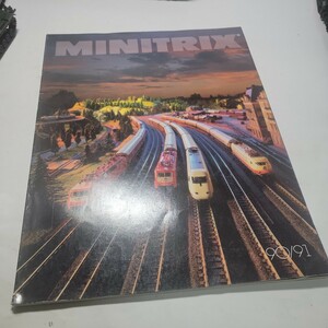  Mini Trick sminitrix 1990 year 1991 year catalog N gauge 124. English French 