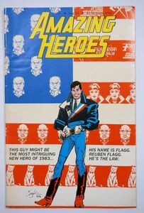 ★激レア Amazing Heroes #29 1983年8月 当時物 Fantagraphics アメージング・ヒーローズ アメコミ ヴィンテージ コミック 英語版 洋書★