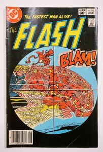 * ultra rare The Flash #322 1983 year 6 month that time thing DC Comics flash American Comics Vintage comics English version foreign book *