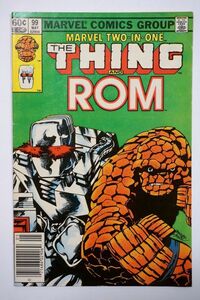 ★激レア Marvel Two-In-One #99 The Thing 1983年5月 当時物 MARVEL ザ・シング マーベル アメコミ ヴィンテージ コミック 英語版 洋書★