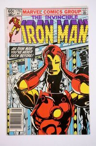 ★激レア The Invincible Iron Man #170 1983年5月 当時物 MARVEL アイアンマン マーベル アメコミ ヴィンテージ コミック 英語版 洋書★