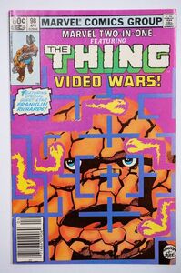 ★激レア Marvel Two-In-One #98 The Thing 1983年4月 当時物 MARVEL ザ・シング マーベル アメコミ ヴィンテージ コミック 英語版 洋書★