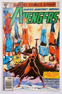 ★激レア The Avengers #187 1979年9月 当時物 MARVEL アベンジャーズ マーベル アメコミ ヴィンテージ コミック 英語版 洋書★