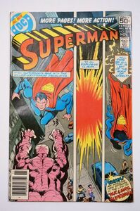 ★激レア Superman #329 1978年11月 当時物 DC Comics スーパーマン アメコミ ヴィンテージ コミック 英語版 洋書★