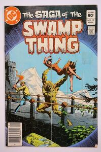 ★激レア Swamp Thing #12 1983年4月 当時物 DC Comics スワンプシング アメコミ ヴィンテージ コミック 英語版 洋書★