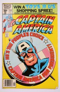 ★激レア Captain America #250 1980年10月 当時物 MARVEL キャプテン アメリカ マーベル アメコミ ヴィンテージ コミック 英語版 洋書★