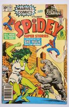 ★激レア Spidey Super Stories #50 Spider-Man 1981年1月 当時物 MARVEL スパイダーマン マーベル アメコミ ヴィンテージ コミック 英語版_画像1