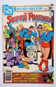 ★激レア The Super Friends #37 1980年10月 当時物 Superman DC Comics スーパーマン アメコミ ヴィンテージ コミック 英語版 洋書★
