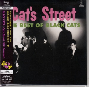 【CD】ブラックキャッツ BLACK CATS/CAT’S STREET キャッツ・ストリート 紙ジャケット仕様 (2021 Remaster)【新品・送料無料】