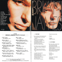 【国内盤・帯・解説・歌詞付き】Brian James/ブライアン・ジェイムス【元ダムド ギタリスト ソロアルバム】_画像3