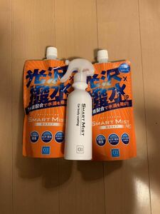 CCI 車用 ガラス系ボディコーティング剤 スマートミストNEO 詰め替え500ml 2セット & オリジナル空ボトル 1本