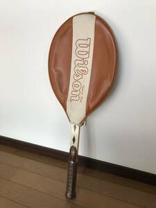  that time thing unused dead stock Wilson Wilson tennis racket with cover frame only HF1722