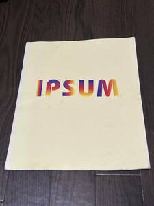  Toyota TOYOTA Ipsum IPSUM catalog that time thing SM3249