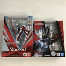 44【開封済】ULTRA-ACT S.H.Figuarts ウルトラマンタイガ ウルトラマンギンガ 2点セット (60)_画像1