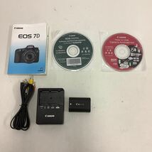 64 【欠品物有り】Canon EOS 7D デジタル一眼 カメラ （80）_画像2