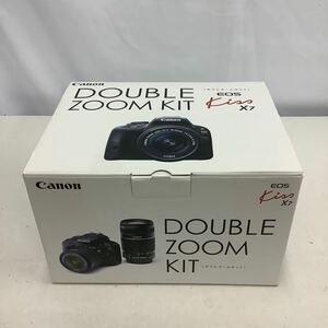 43 Canon DOUBLE ZOOM KIT ダブルズームキット EFーS 18ー55 IS STM Kiss X7 一眼レフ カメラ （80）