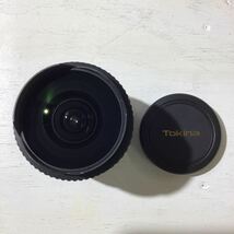 64 中古品 Tokina トキナ 魚眼レンズ AT-X FISHEYE 10-17 F3.5-4.5 DX (60)_画像1