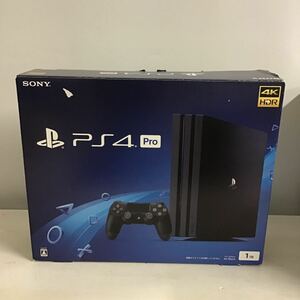 35【使用感あり】中古品 SONY PlayStation 4 PRO 1TB ジェットブラック CUH-7100B (100)