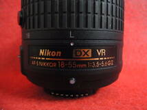 K100/カメラレンズ Nikon DX VR AF-S NIKKOR 18-55mm 1:3.5-5.6Ⅱ ニコン 他多数出品中_画像4