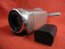 K112/デジタルビデオカメラ 通電確認済み JVC GZ-E600-N JVCケンウッド 他多数出品中_画像1