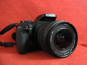 K158/デジタル一眼カメラ 通電確認済み Canon EOS DIGITAL REBEL XTi レンズ EF-S 18-55mm 1:3.5-5.6 Ⅱ キヤノン 他多数出品中