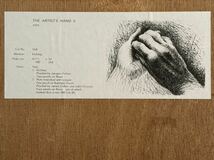 ☆ヘンリー・ムーア(Henry Moore)☆「THE ARTIST'S HAND Ⅱ」☆真作保証☆イギリス☆ビエンナーレ☆国際彫刻賞☆芸術家☆彫刻家☆_画像5