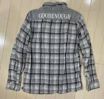 GOODENOUGH（グッドイナフ）GE-113004/パッチワークシャツ　サイズ２　チェック柄_画像1