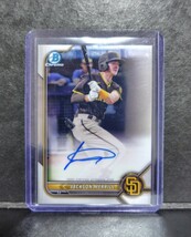 大活躍!!【Jackson Merrill】Bowman Chrome Auto ジャクソン メリル 直筆サイン ボウマン オート _画像1