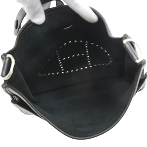 エルメス エブリン 3 PM ショルダーバッグ トリヨン ブラック シルバー金具 P刻印 ブランドピースの画像5