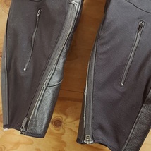 ☆Alpinestars アルパインスターズ MISSILE ミサイル レザーパンツ ショート ブラック/52（ウエスト80~86cm）バイク スポーツ レーシング_画像8