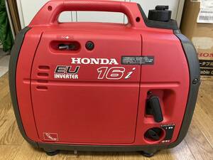 【未使用品】HONDA　ホンダ　インバーター発電機　EU16i　1.6KVA　単相：100V　50/60Hz