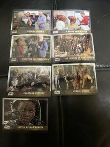 スターウォーズ　topps トレーディングカード　メイキング