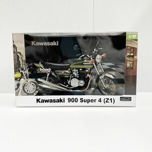 未開封★アオシマ AOSHIMA 1/12 Kawasaki 900Super4 (Z1)タイガー 完成品バイクシリーズ スカイネット