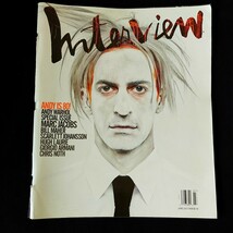 激レア アンディ・ウォーホル Interview Magazine 2008年 マーク・ジェイコブス Andy Warhol MARC JACOBS ファクトリー 大型本 写真集 _画像1