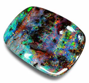 宝石 ボルダーオパール　opal 裸石 オパールオーストラリア産 ルース jewelry ジュエリー 最落無し 