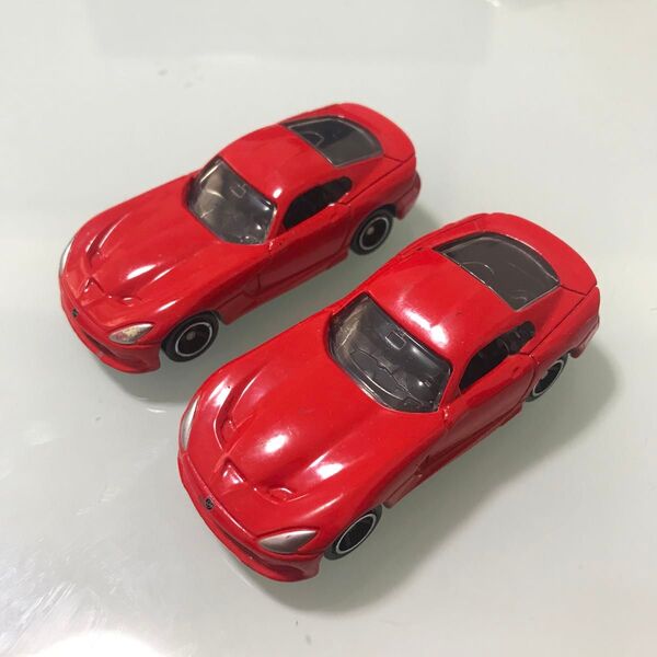 タカラトミー トミカ No.11 SRT バイバー GTS 2台セット