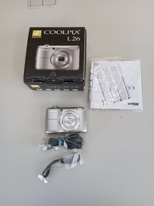 ★☆1,2回のみ使用！　ニコン　Nikon　デジタルカメラ　COOLPIX　Ｌ26☆★