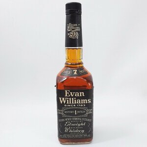 Evan Williams 7YEARS エヴァン ウイリアムズ 7年 750ml 43% 未開栓 ウイスキー バーボン