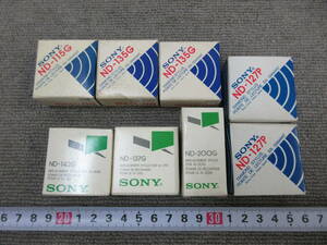 M【3-17】□20 電気店在庫品 SONY ソニー レコード針 交換針 8点まとめて ND-115G・135G・137G・142G・200G・127P 未使用長期保管品