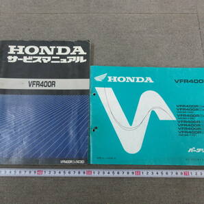 M【3-27】再□5 HONDA ホンダ サービスマニュアル パーツリスト VFR400R VFR400RⅢK(NC30) / バイク オートバイ (3-19⑥)の画像1