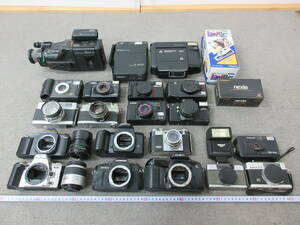 M[4-1]*9 camera film camera Polaroid camera instant camera lens together Canon Minolta PENTAX Konica other junk 