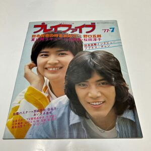 プレイファイブ　1977年　桜田淳子　野口五郎　西城秀樹　