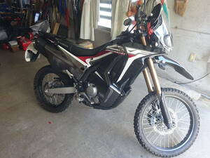 ホンダ　HONDA CRF250RALLY ラリーABS　MD44 走行3226kmガレージ保管美車　ETC2.0グリップヒーター付き　引取希望 CRF250