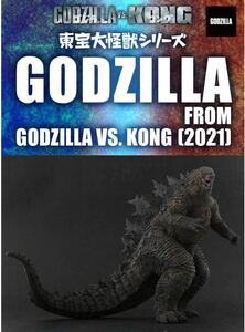 【新品未開封】エクスプラス GARAGE TOY 東宝大怪獣シリーズ ゴジラ GODZILLA FROM GODZILLA VS. KONG 2021 塗装済 完成品 