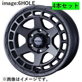 個人宅発送可能 Weds 17X7.0J+38 5穴 PCD114.3 GRY ホイール 4本 MUD VANCE X TYPE S マッドヴァンス エックス タイプ エス (41616)