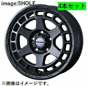 個人宅発送可能 Weds 14X5.0J +42 4穴 PCD114.3 FMBK ホイール 4本セット MUD VANCE X TYPE S マッドヴァンス エックス (41592)