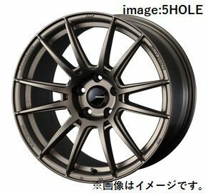 個人宅発送可能 Weds ウエッズスポーツ 17X6.5J +50 4穴 PCD100 EJ-BRO2 ホイール 1本 SA-62R エスエー ロクニーアール (41779)