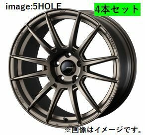 個人宅発送可能 Weds ウエッズスポーツ 17X7.0J +53 5穴 PCD114.3 EJ-BRO2 ホイール ４本セット SA-62R エスエー ロクニーアール (41783)