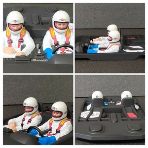 OP.1491 1/10RC ラリーカー コクピットセット 54491 rally car cockpit ラリーカー コクピット 塗装済 組み立て後 未走行 カット済み